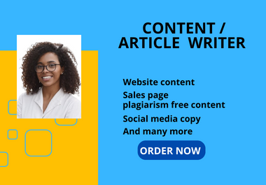 I will write captivating Article for your marketing c...