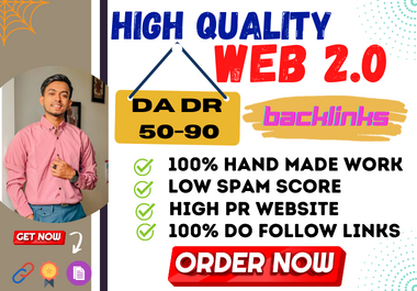 I will do 70 web 2.0 submission through high authorit...