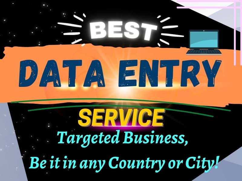 I will do 150 Data Entry, web scraping and Web Resea...