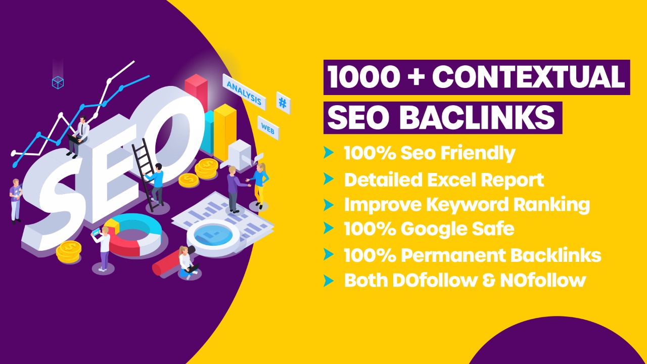 I will do high quality do follow SEO back links with ...