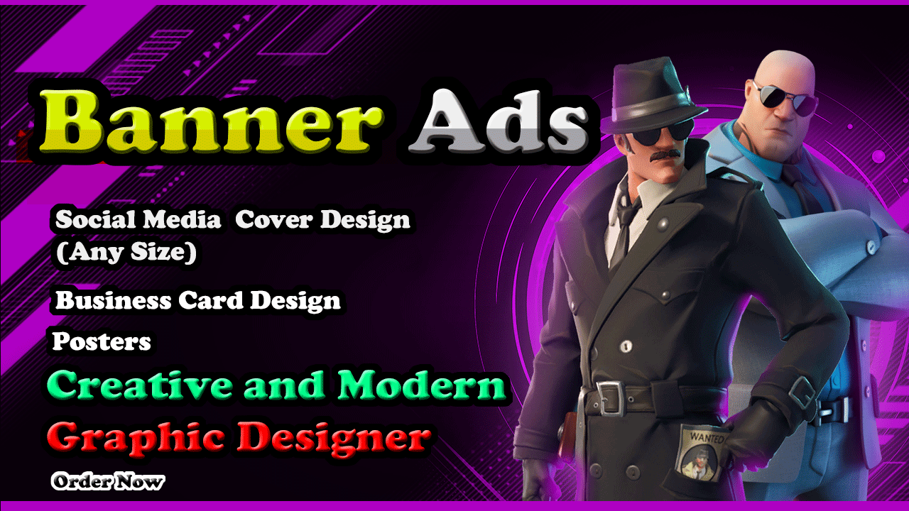 Banner and Business card Design