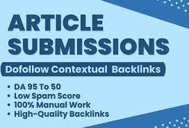 PowerFull 15 Article submission ON High Authority SEO...