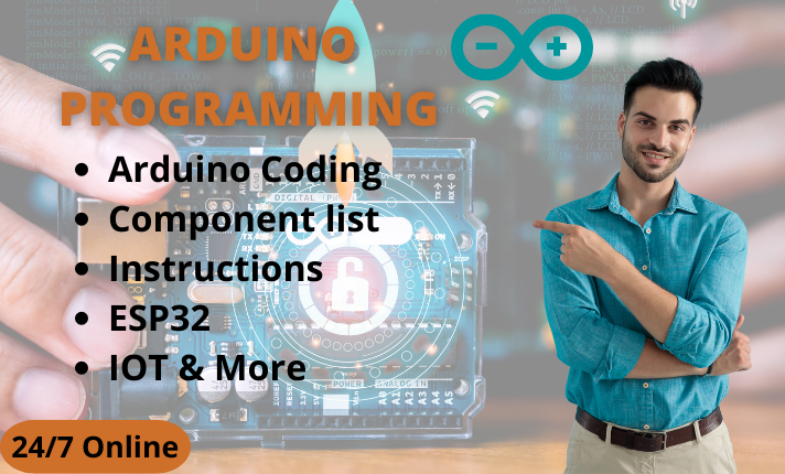 I will do arduino coding, tasks and projects for you