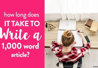 1000 words unique article for blog post