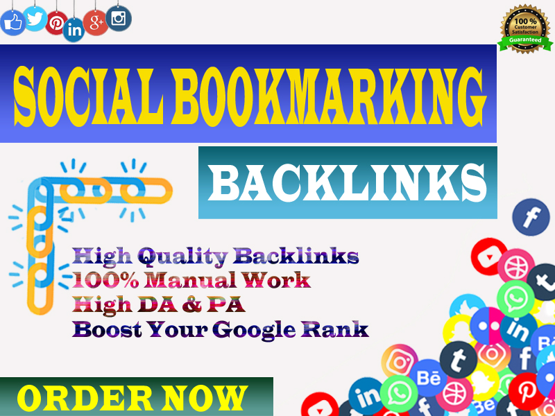 I will provide manual High Quality 55 Social Bookmark...