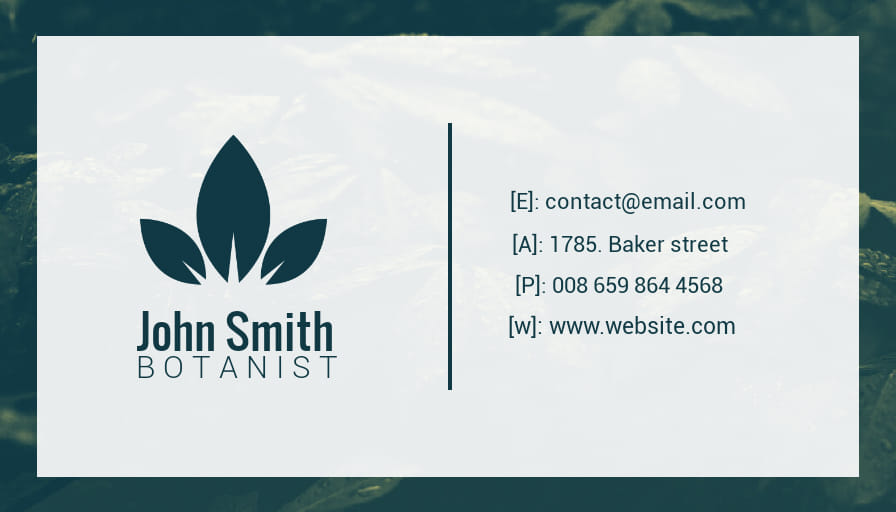 Design beautiful and unique business card within 24 h...