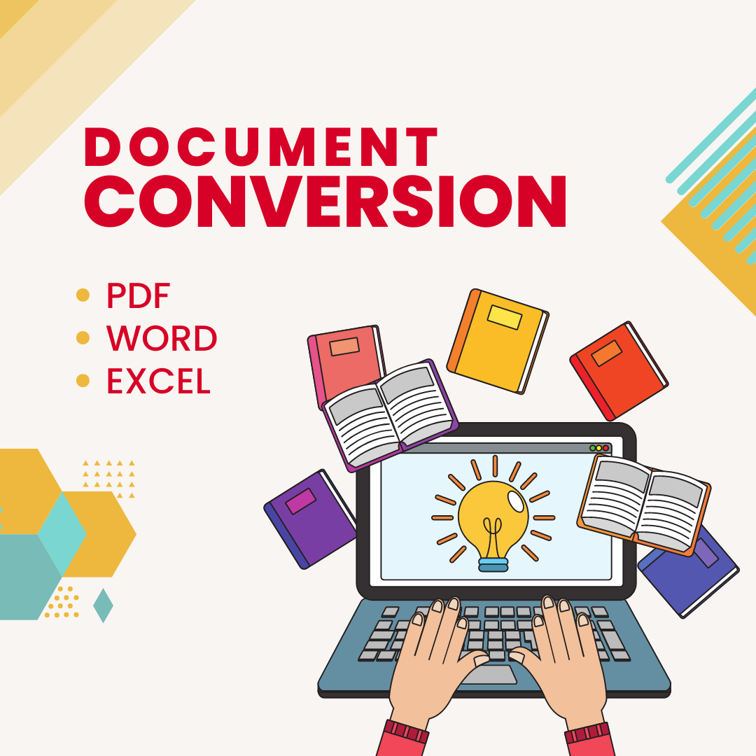 I will convert PDF to Excel or word or any desired fo...