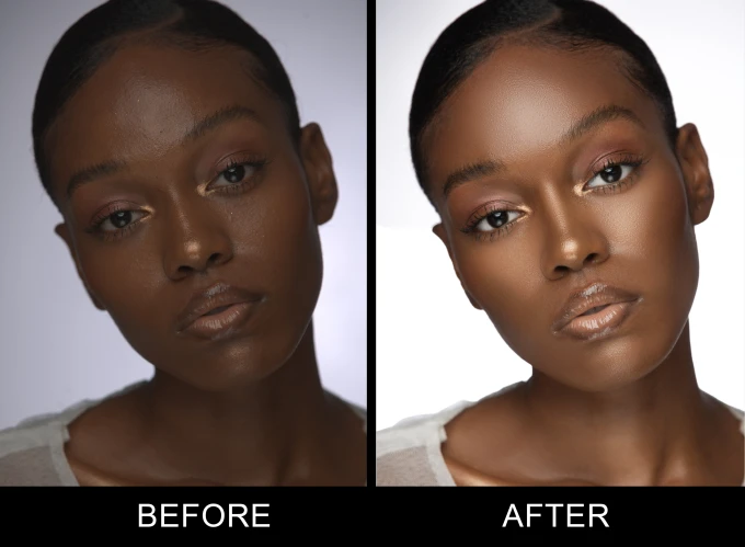 I will do Professionally retouch your 10 images with ...