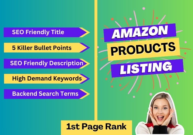 I will write amazon listing optimization and fba prod...