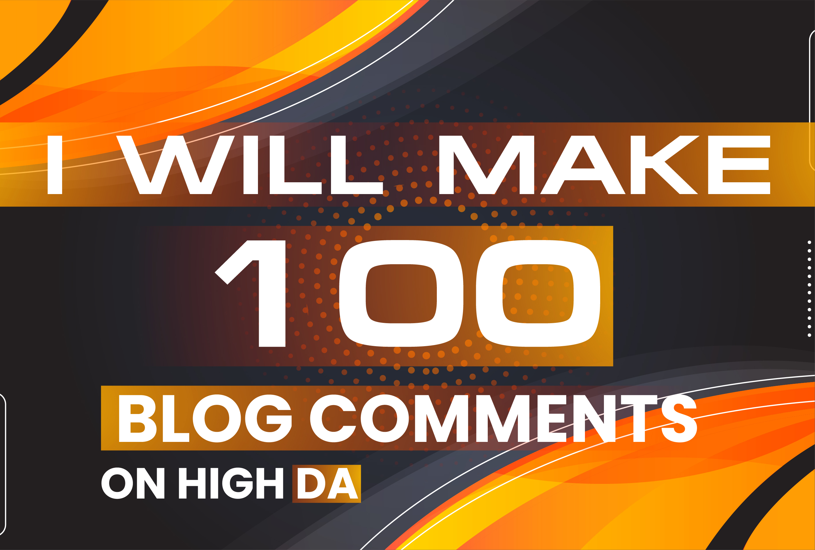 I will Make Manual 100 High Quality Dofollow Blog Com...