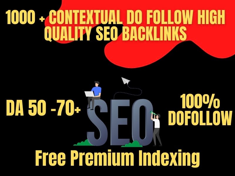 I will create 1,000 High Quality SEO Contextual Backl...