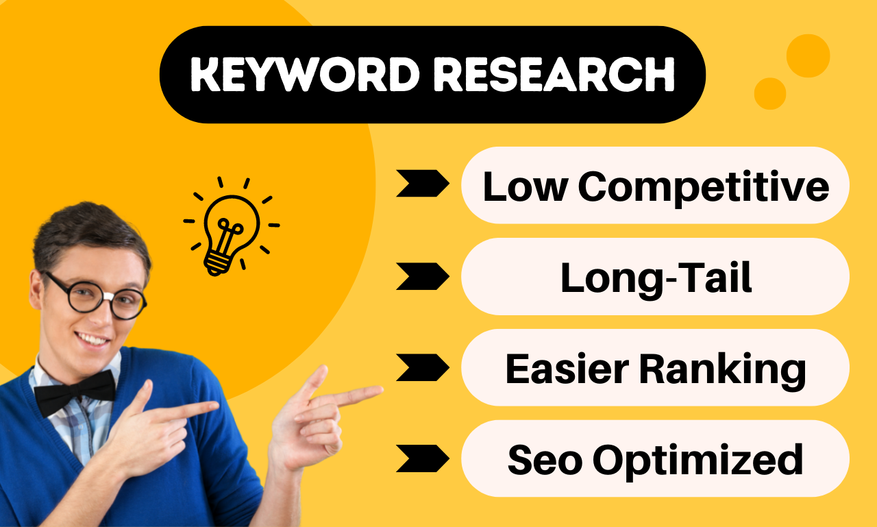 I will do 100 Low Competitive SEO Keyword Research an...