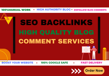 I will do High Quality Dofollow Blog comment For SEO ...