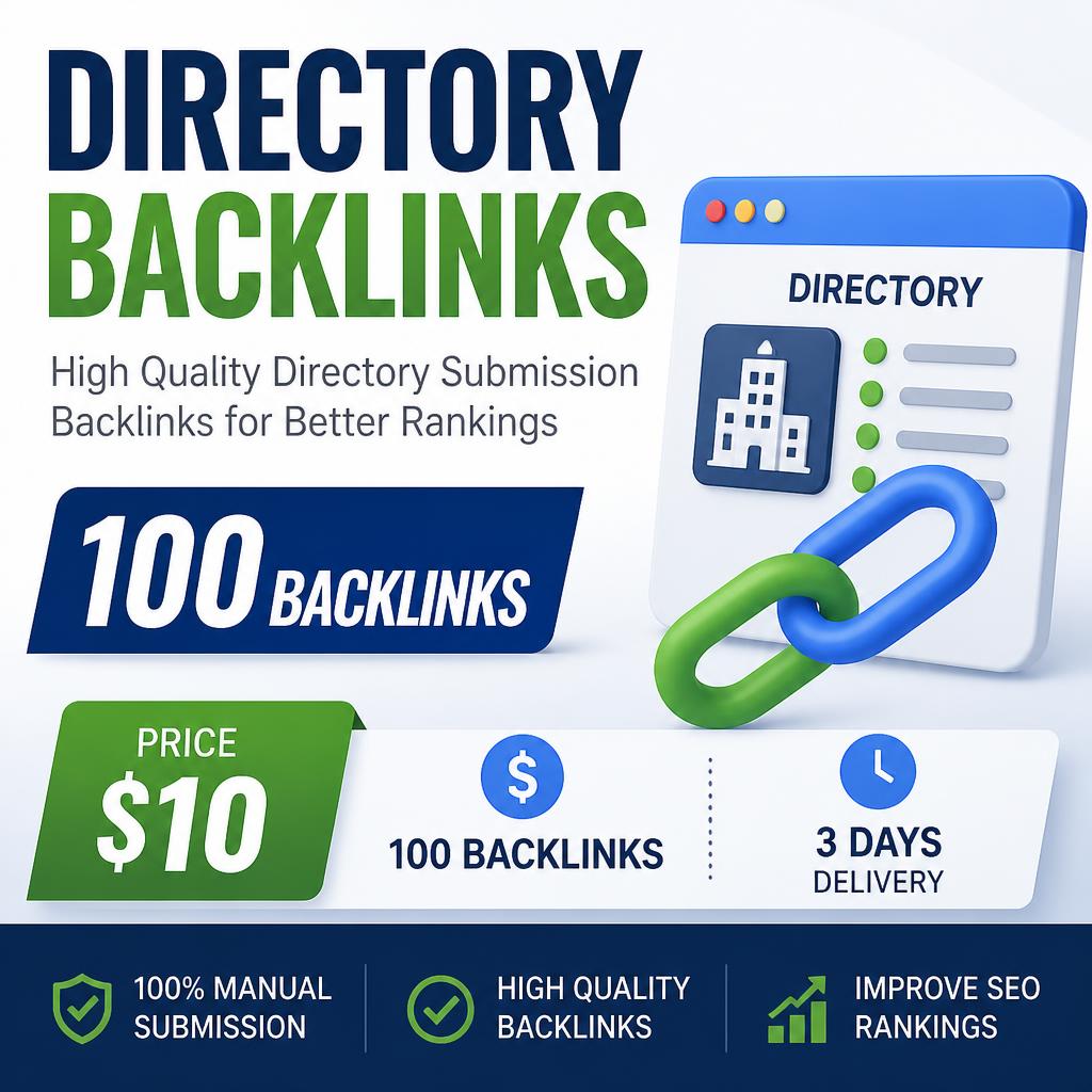 I Will Build 100 Manual High Quality Directory Backli...