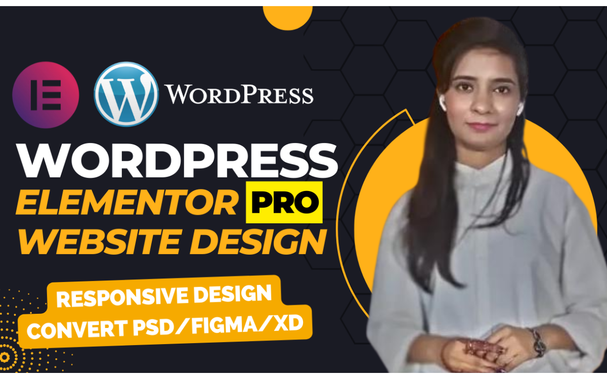 I will design, develop creative wordpress website us...