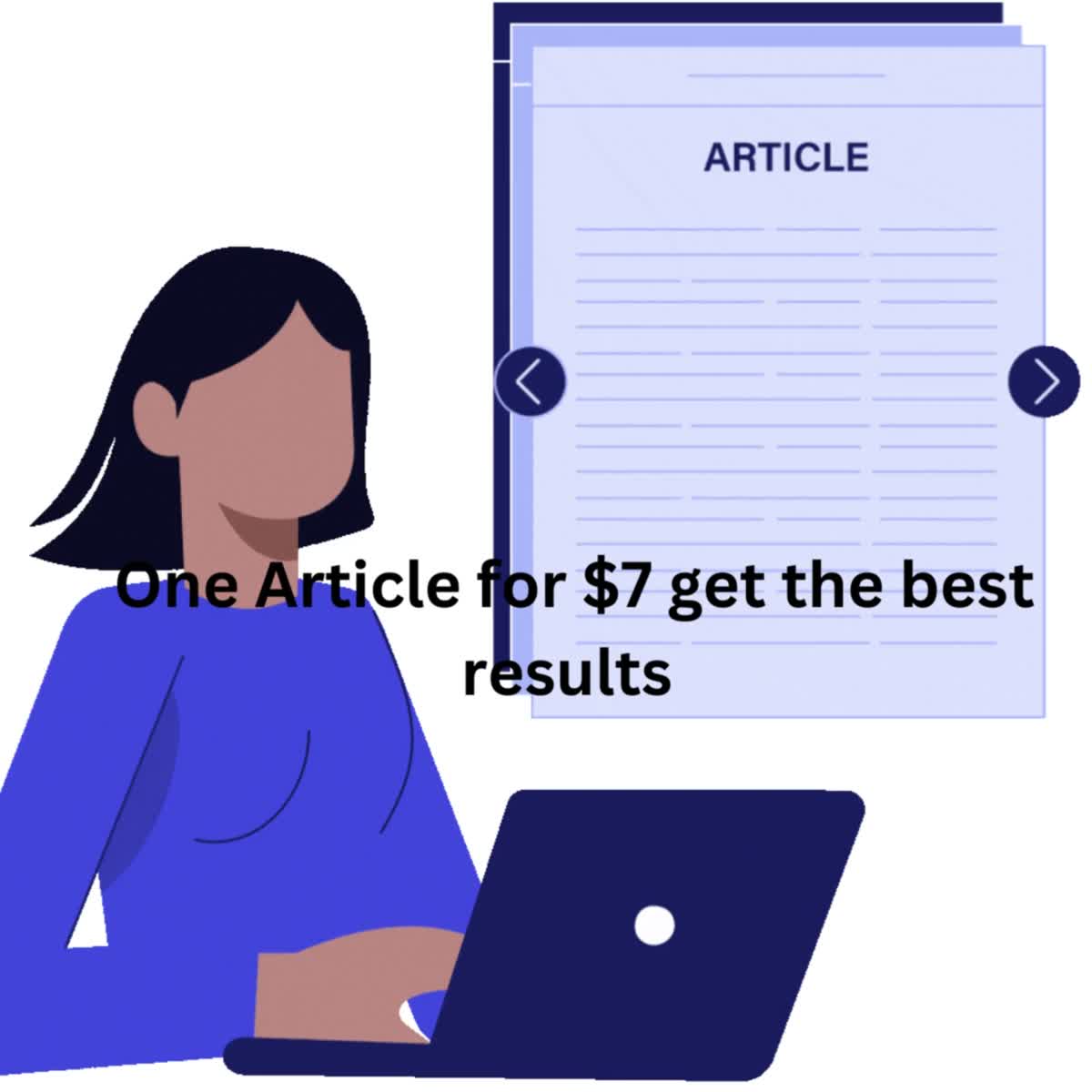 Want an Article done fast and efficiency consider it ...