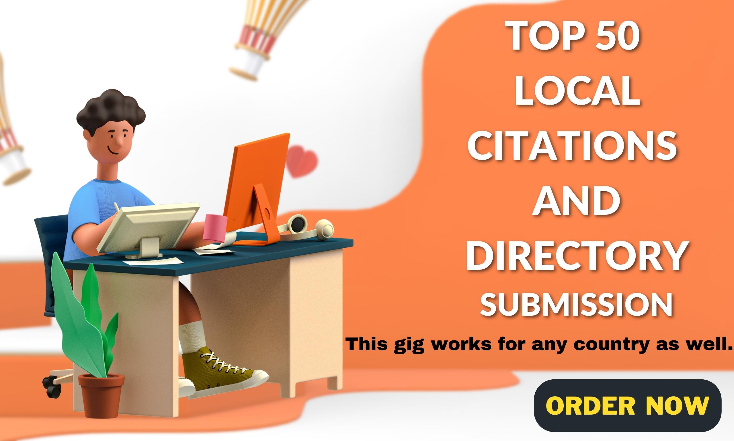 Top 50 Local Citations and Directory Submission Manua...