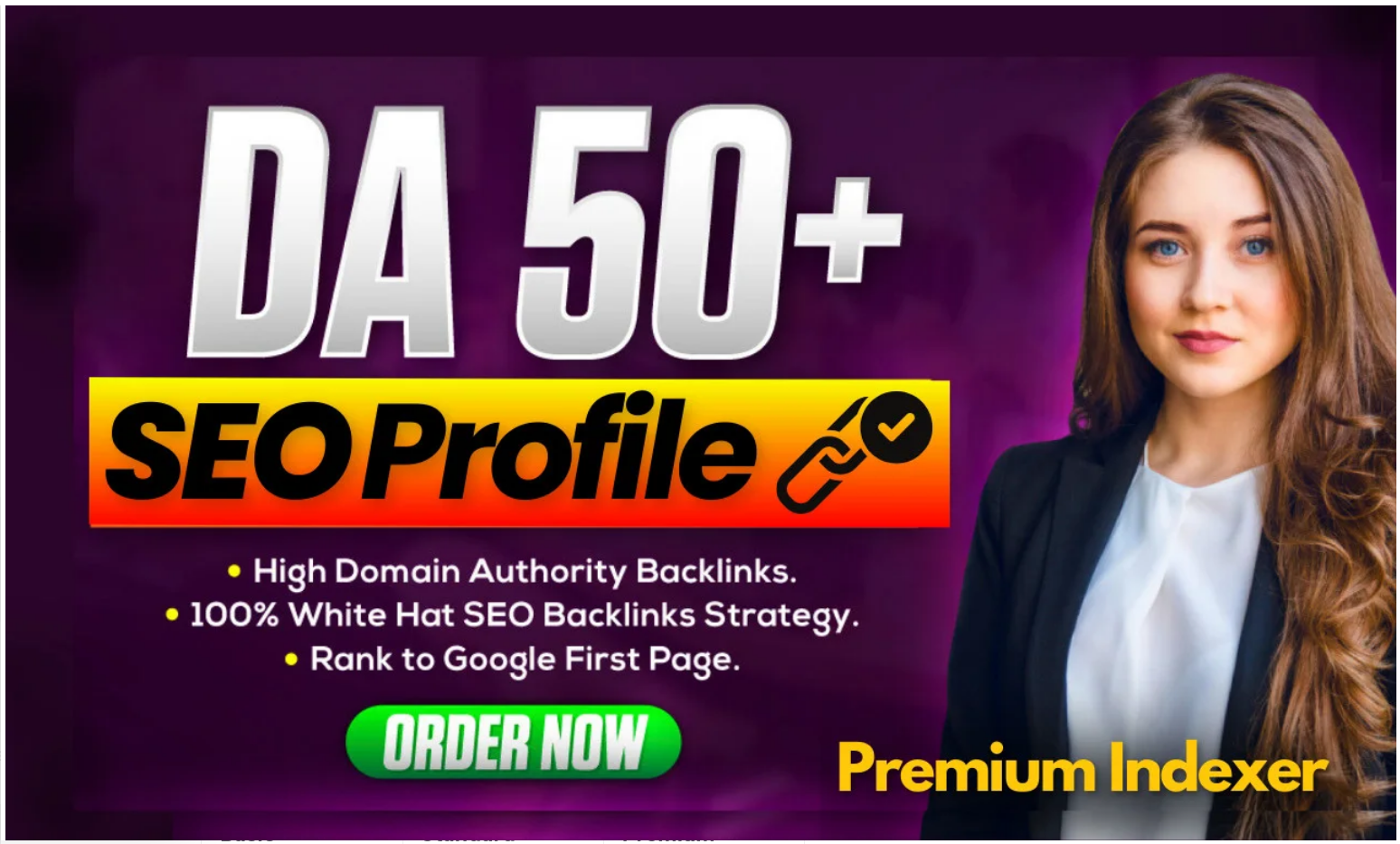 Make 350 Profile PR9 - DA 90- 50 Backlinks Domain Hig...