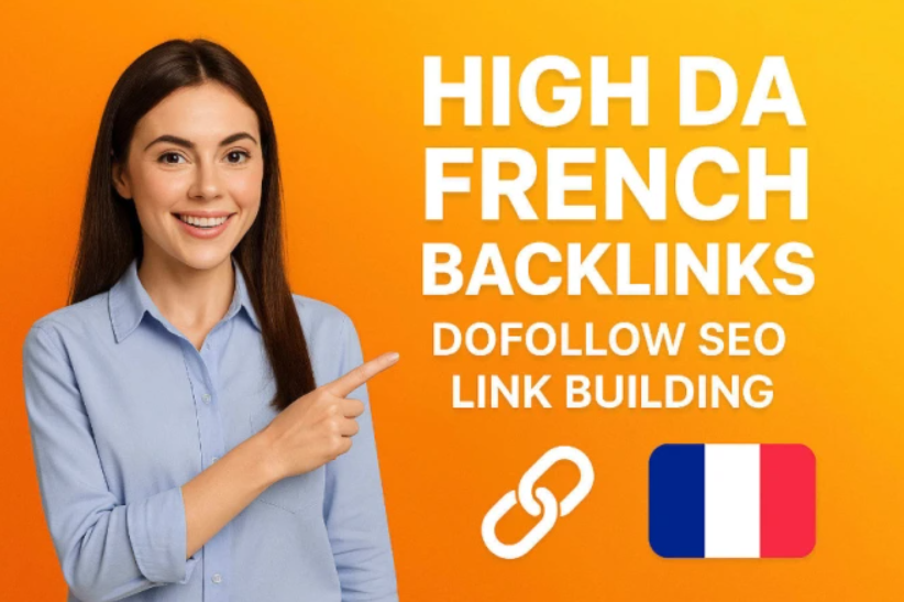 50 Premium Quality. FR France backlinks dofollow link...