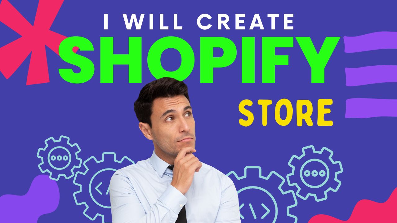 I will create, customize and design shopify store, we...