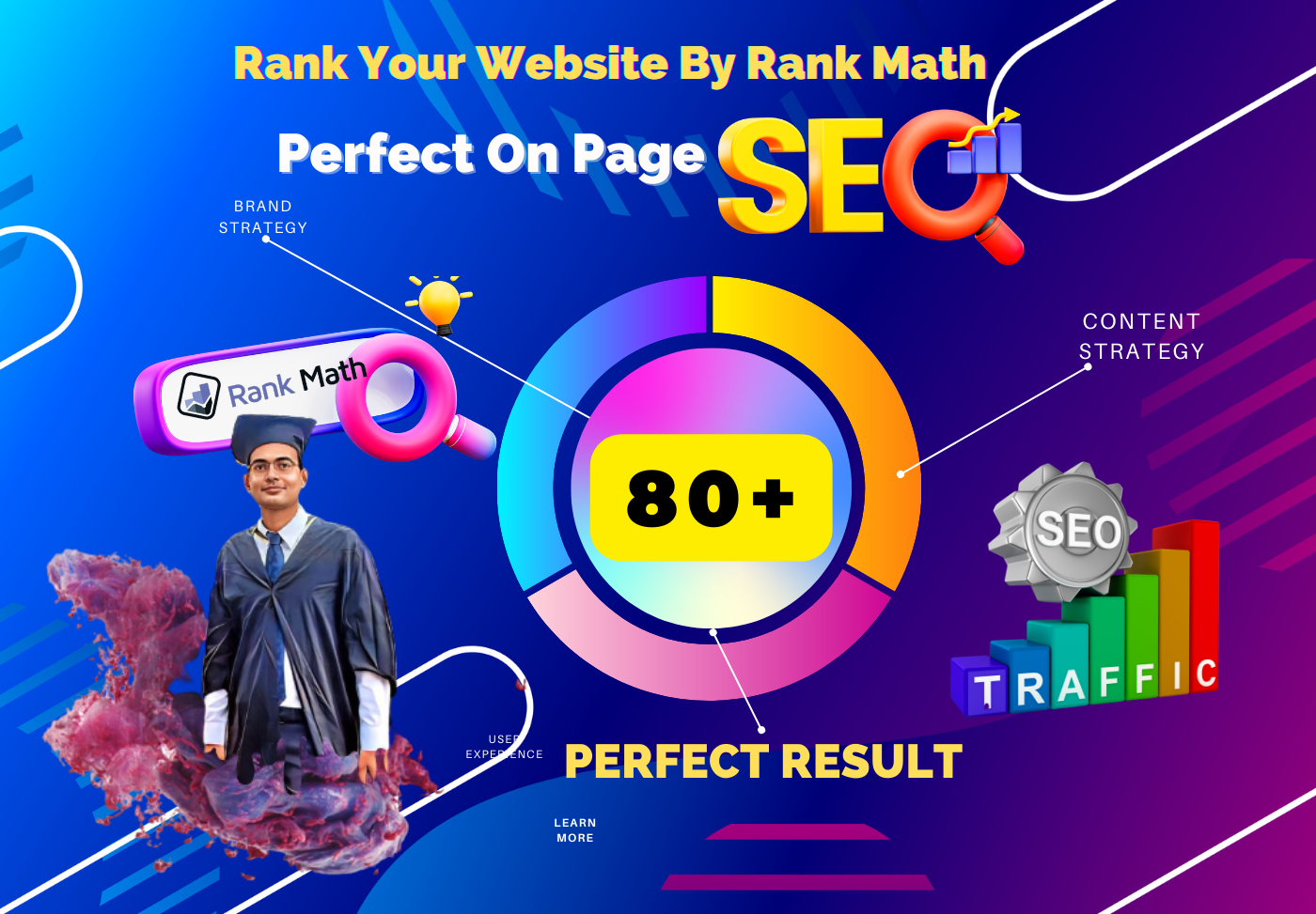 I will do perfect rank math SEO on page optimization ...