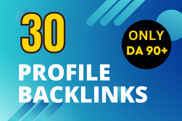 30 Permanent DA 90+ Social Profile Links For Google R...