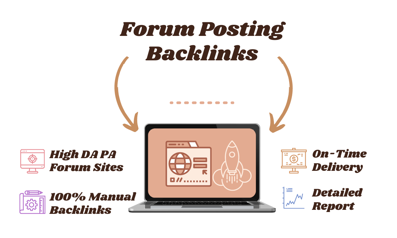 Get high DA PA forum posting backlinks for your websi...
