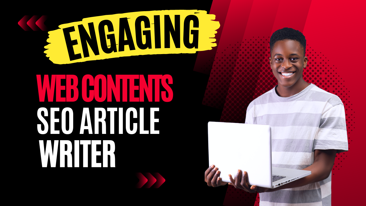 l will be your engaging SEO website content writer 10...