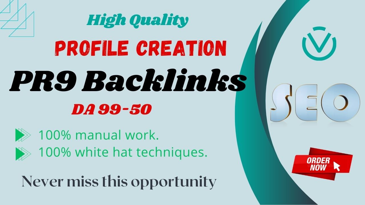 2025 UPDATE 120+ Dofollow Pr9 & Profile Creation ...