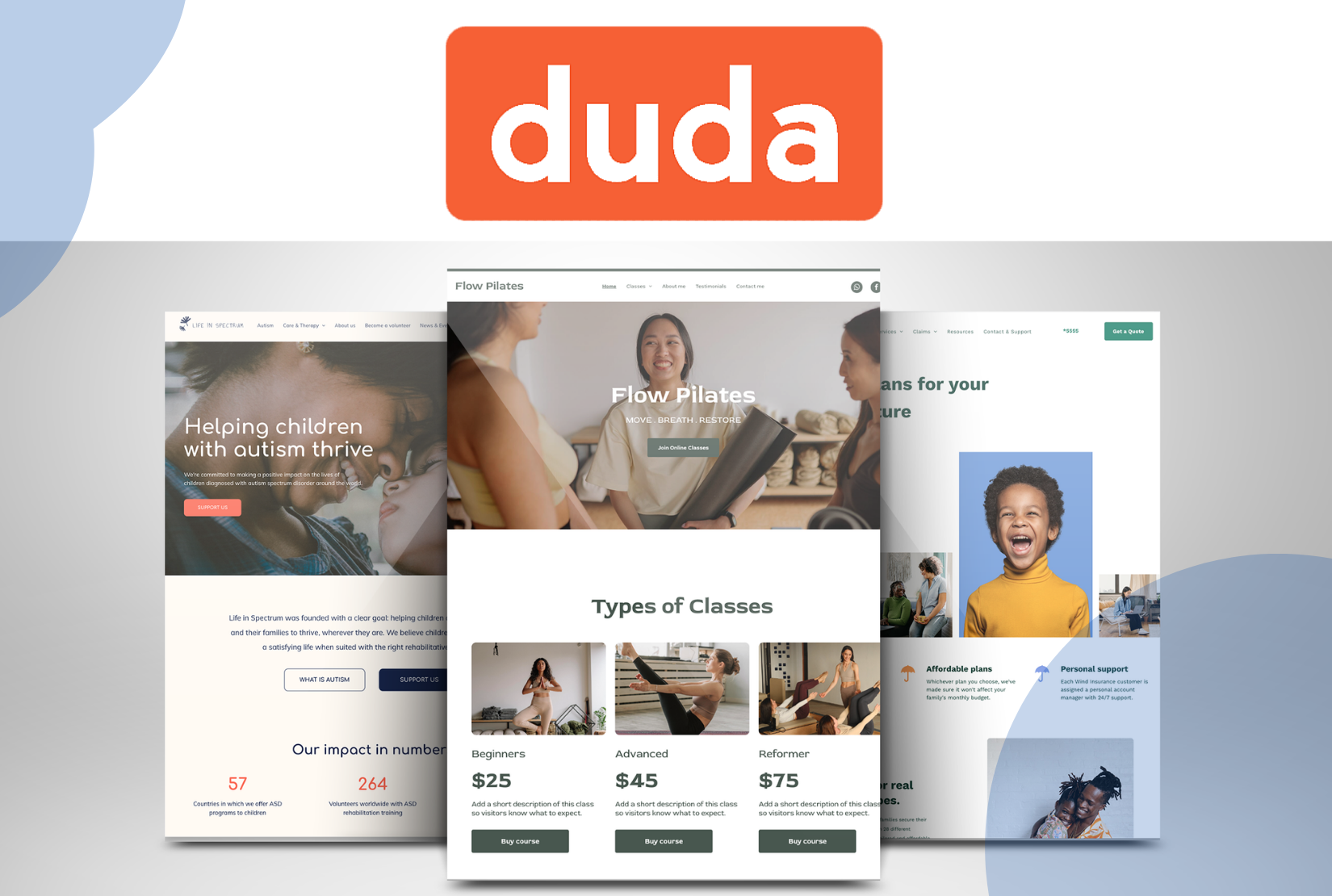 I Will Design, Redesign Website Using Duda Website B...