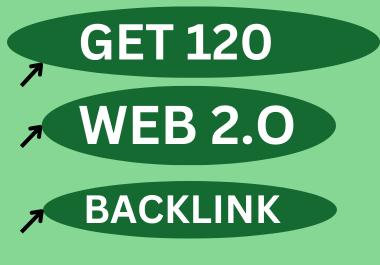 Perfect 120 High Quality web2.0 backlink Properties P...