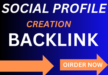 I will SET UP 100 SOCIAL Media Profile Creation High ...