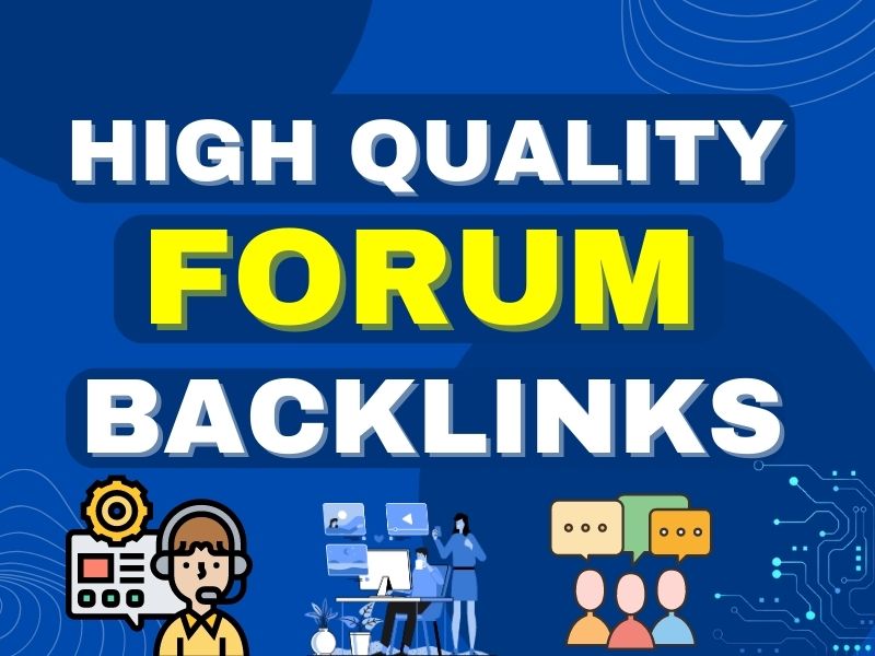 I will do 70 unique forum posting dofollow SEO backli...
