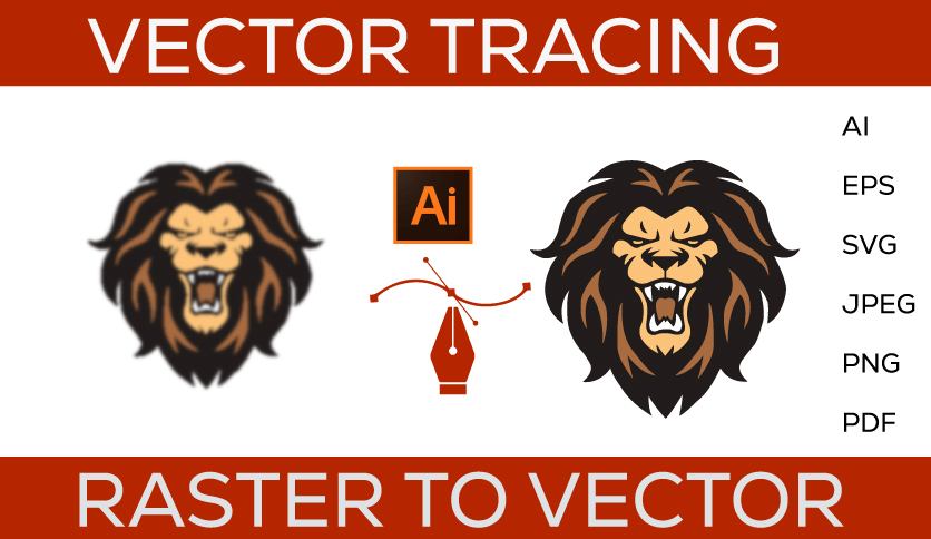I will make image to vector, raster to vector, conv...