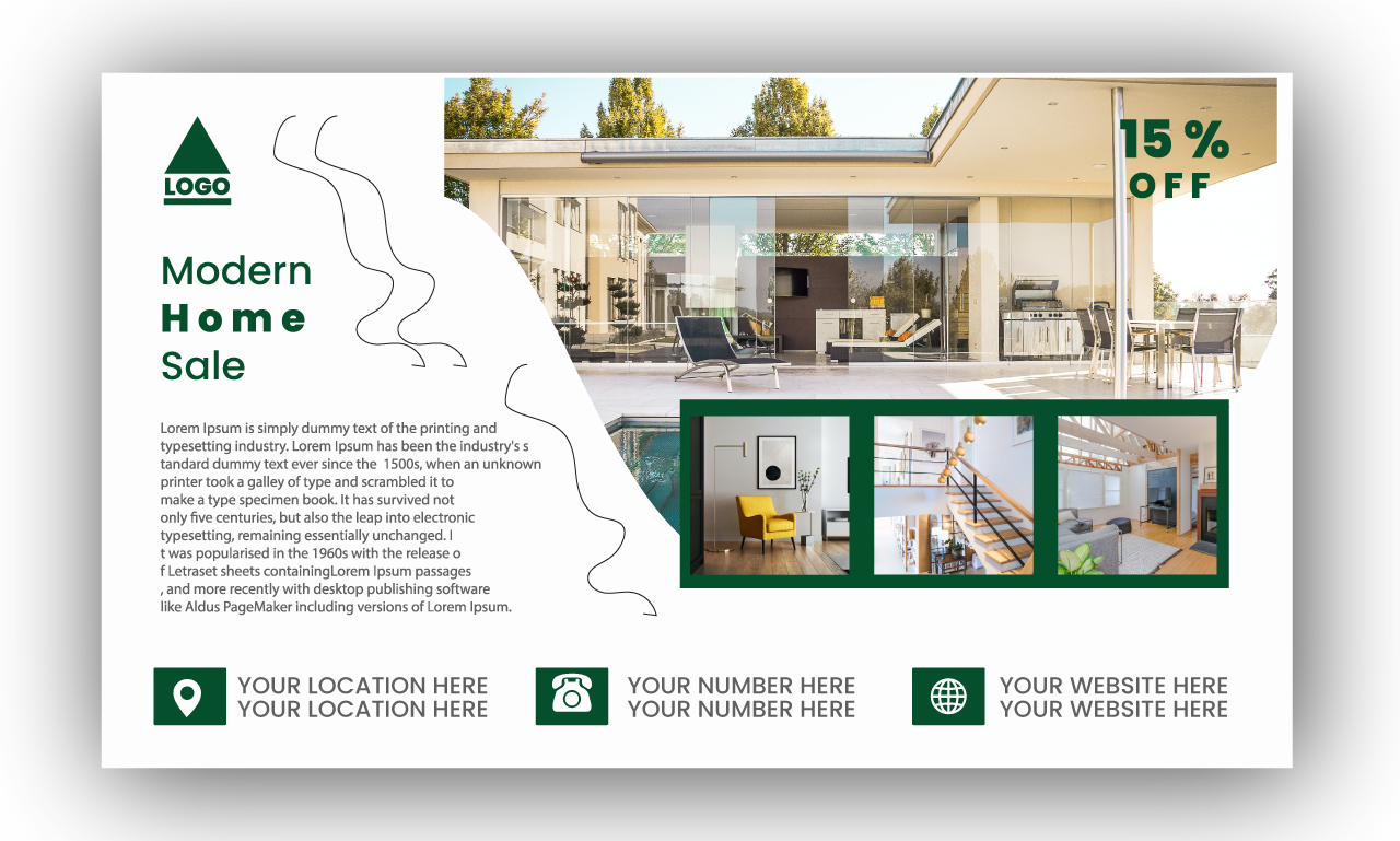 I Make do billboards, banner, yards design for you