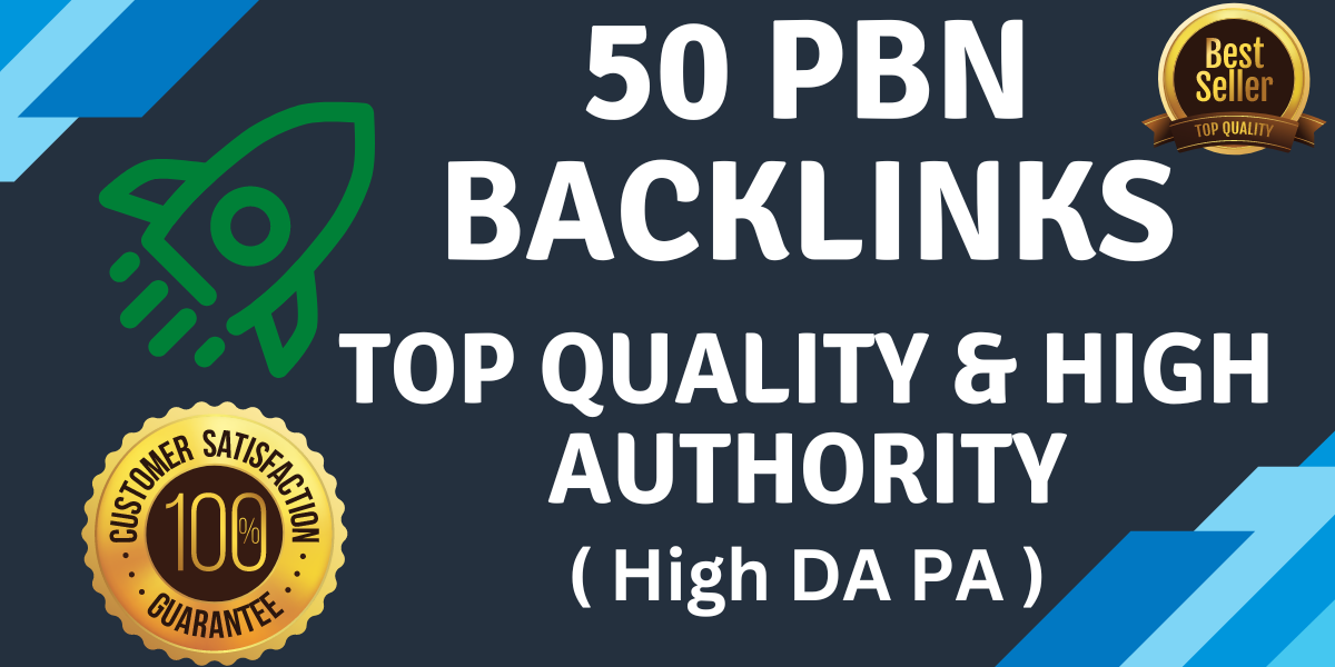 50 PBN Top Quality on DA 50 to 90 Dofollow Permanent ...