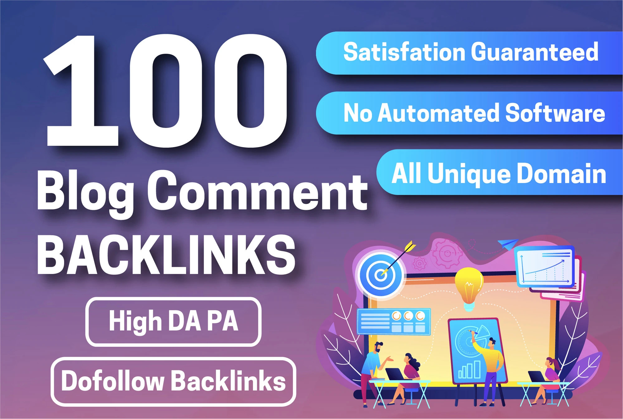 I will provide 100 Unique Powerful SEO Dofollow Blog ...