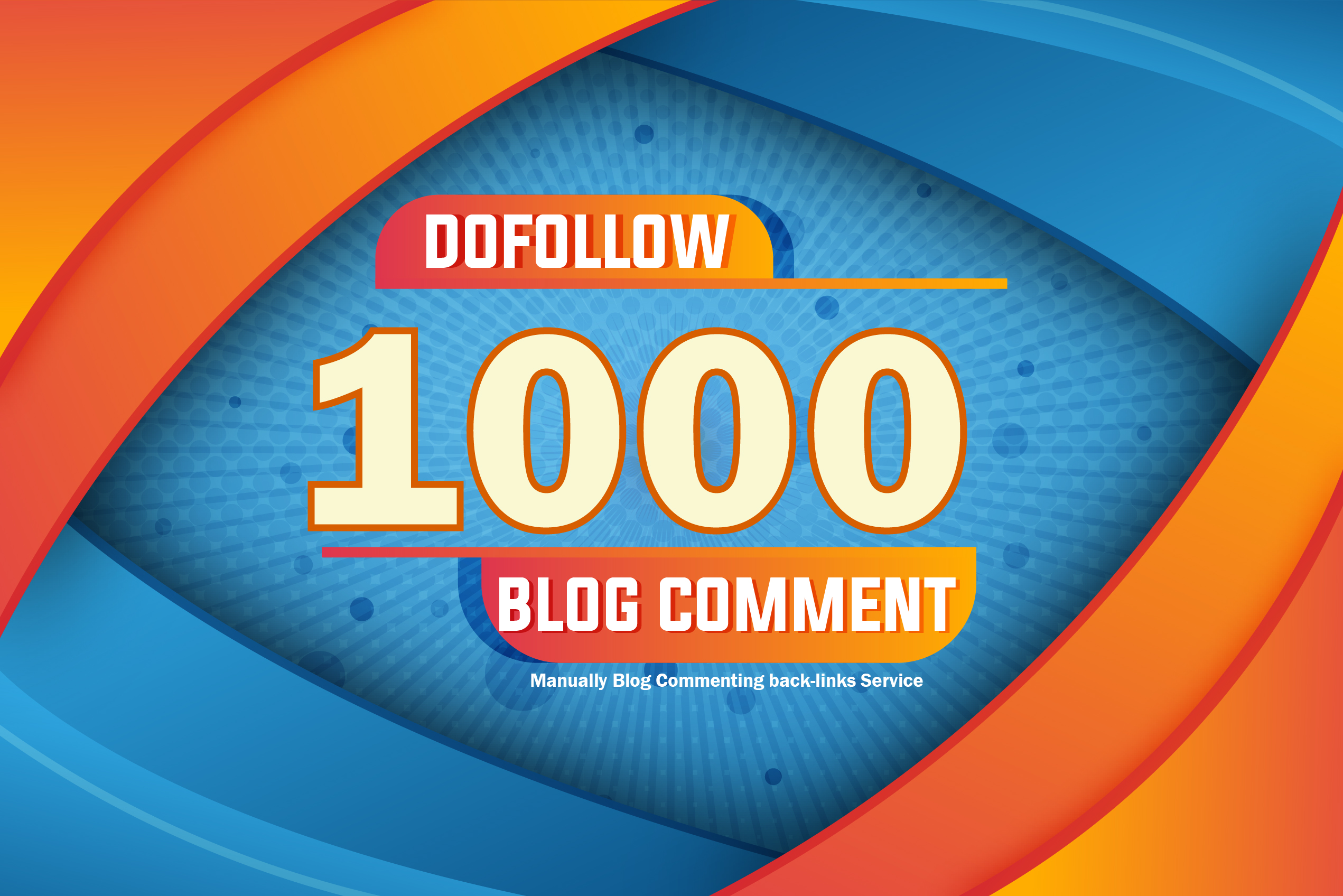 I will do 1000 unique high quality dofollow blog comm...