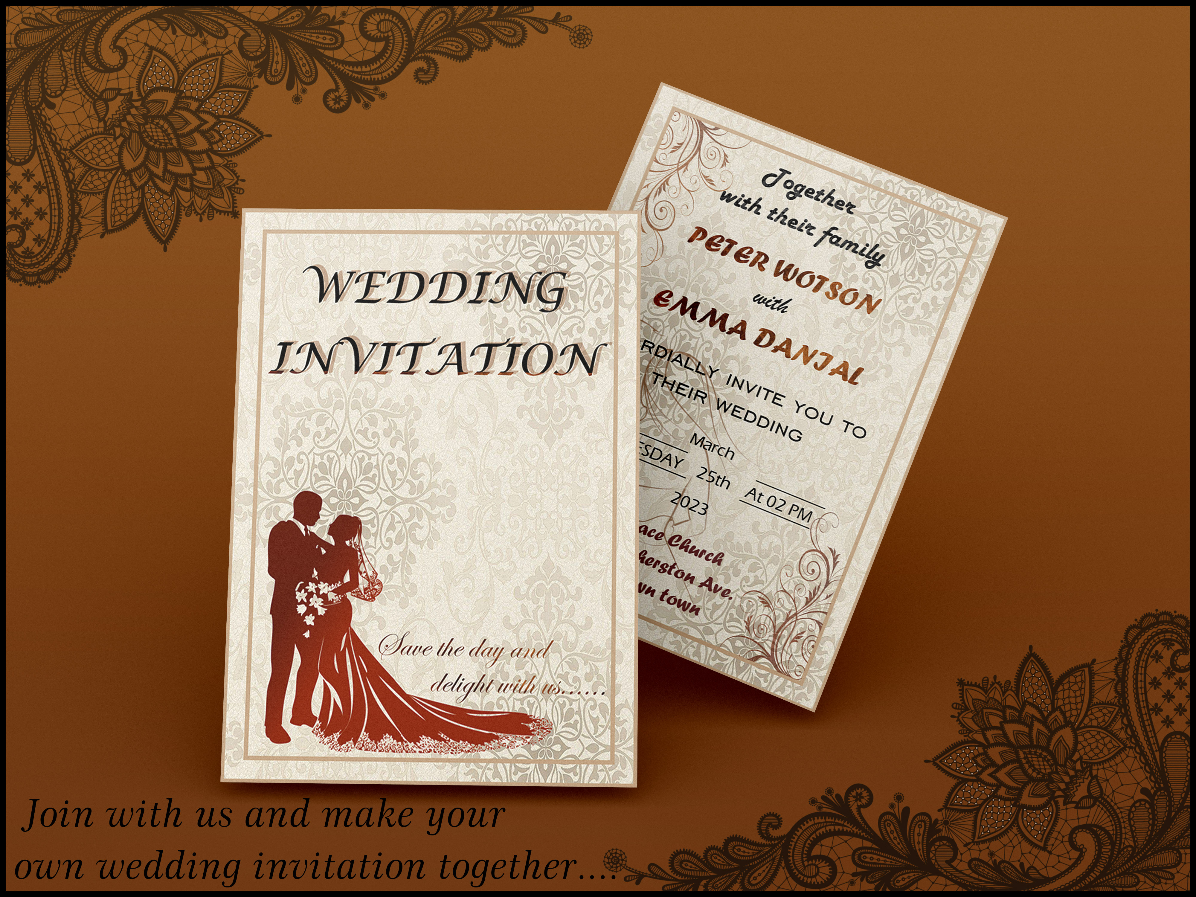 I will create the ideal wedding, birthday and other ...