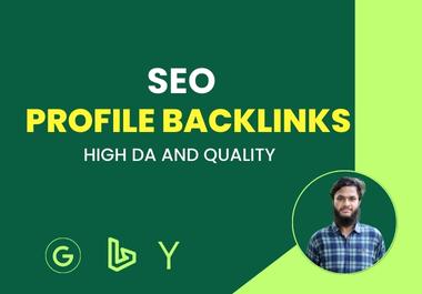 I will provide unique 200 high quality SEO profile ba...
