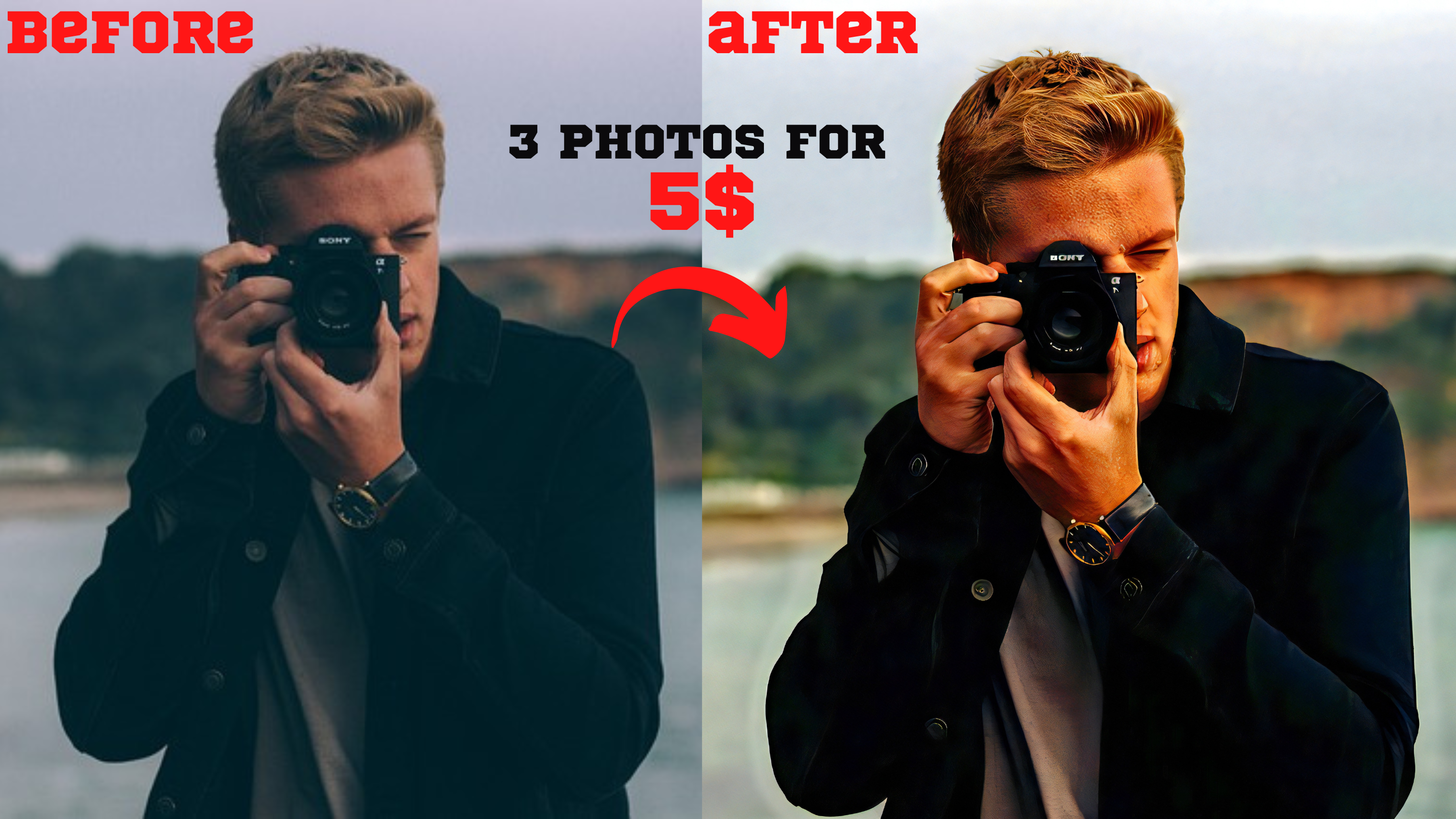 I will do hdr photo enhancements and editing