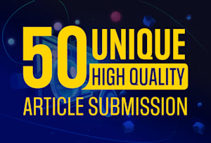 50 article submissions On Dofollow contextual backlin...