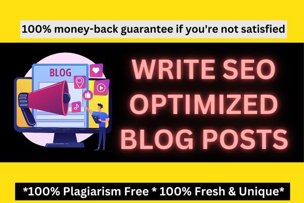 I will write unique plagiarism-free 5 X 500 content f...
