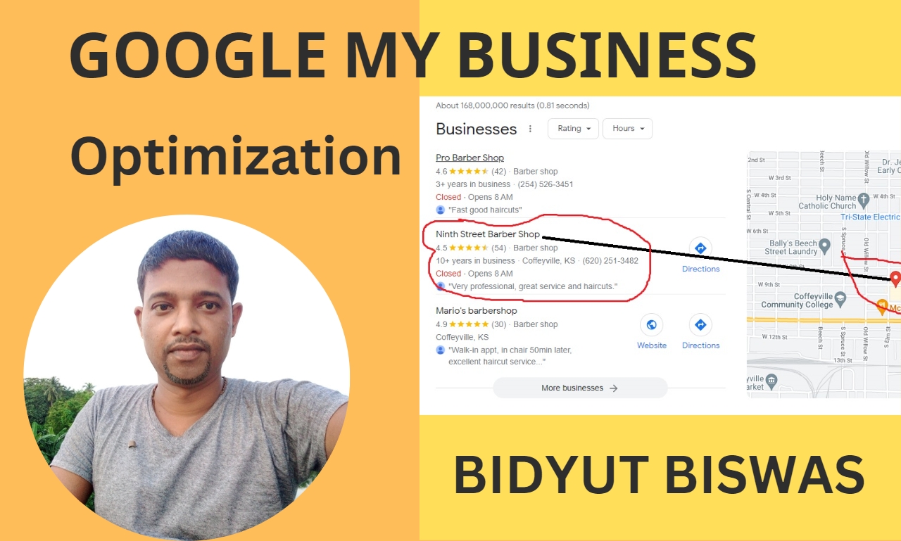 I will create GMB profile and optimize your local bus...