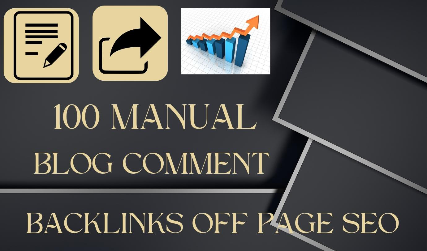 I Will Create High Quality Dofollow Blog Comment Back...