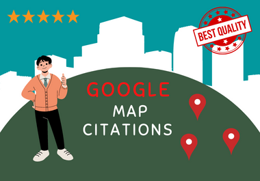 I will do google map citation for your local business...