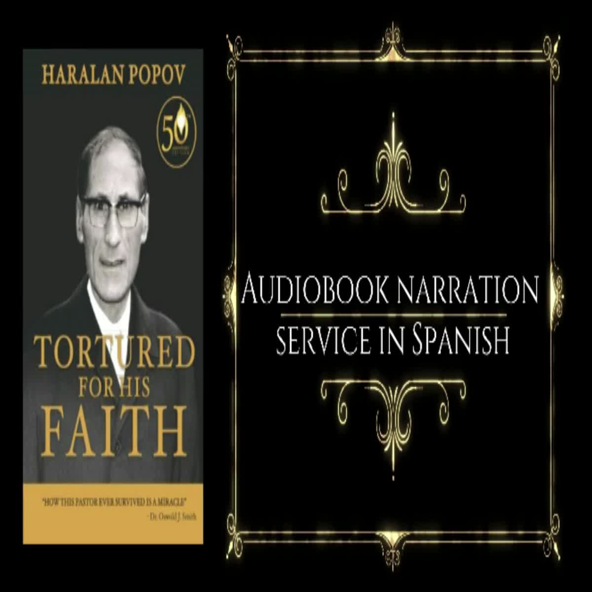 I will narrate your audiobook in Spanish