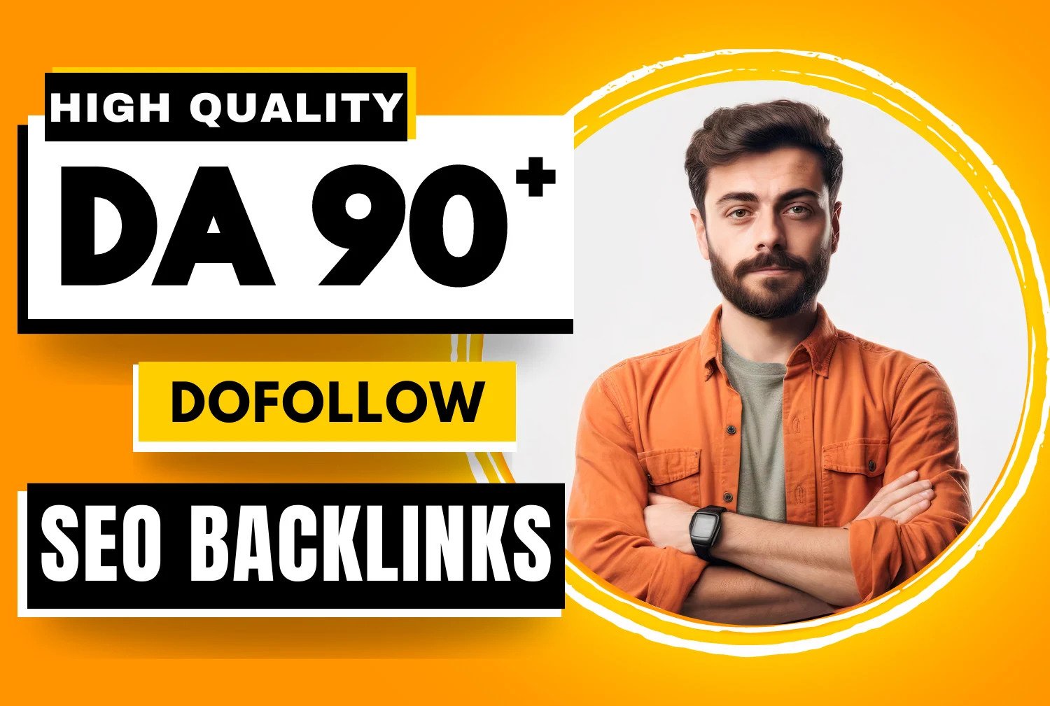 Link Building Via High Da Authority Dofollow Seo Back...