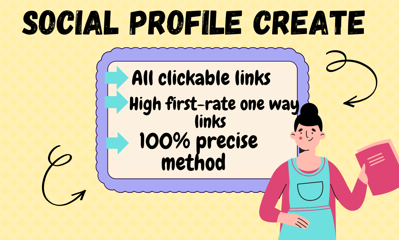 100 social profile creation or profile backlinks for ...