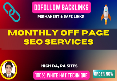 I will create 50 HQ dofollow backlinks white hat for ...